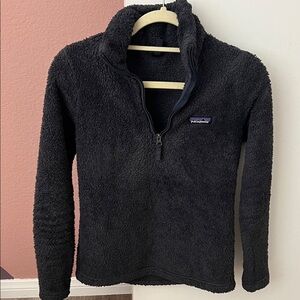 Patagonia Women's Black Fleece Cowl Sweater